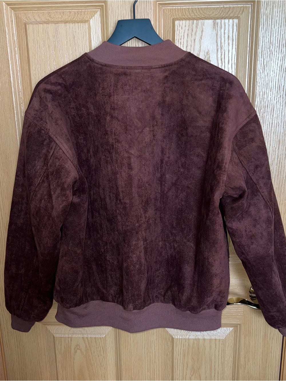 Amanda Uprichard Women's Vero Suede Bomber Jacket - Cocoa XS NWT - Picture 9 of 9